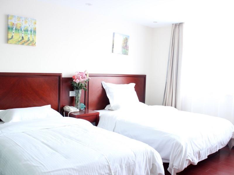 Greentree Inn Jiangsu Wuxi Hubin Business Street Business Hotel Exterior foto