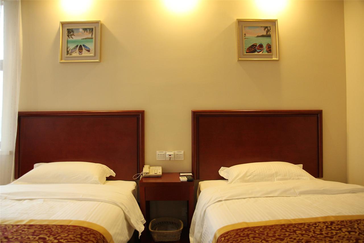 Greentree Inn Jiangsu Wuxi Hubin Business Street Business Hotel Exterior foto