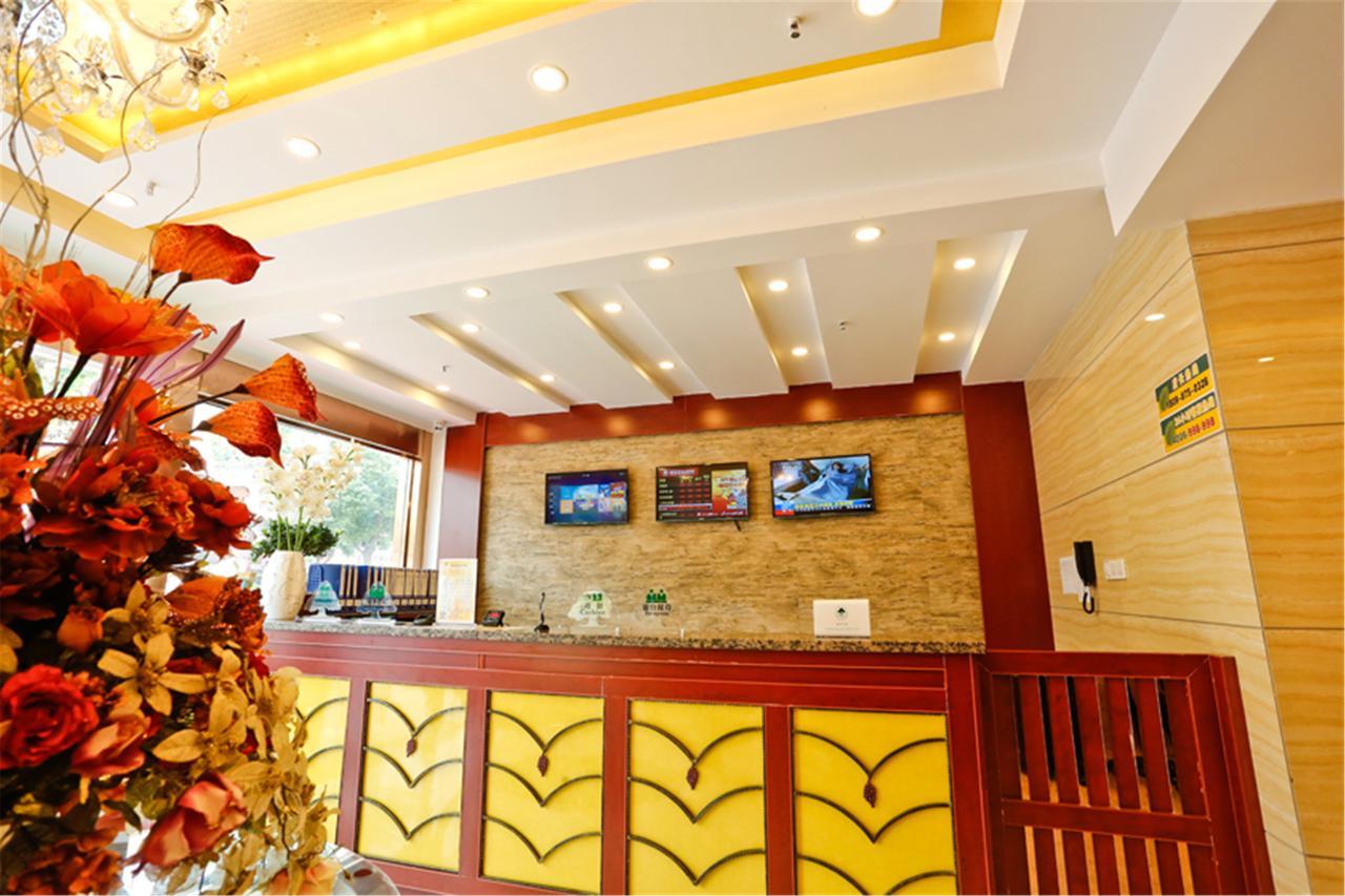 Greentree Inn Jiangsu Wuxi Hubin Business Street Business Hotel Exterior foto