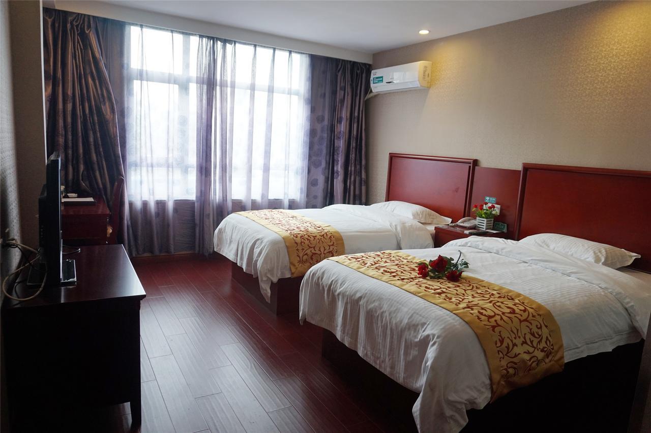 Greentree Inn Jiangsu Wuxi Hubin Business Street Business Hotel Exterior foto
